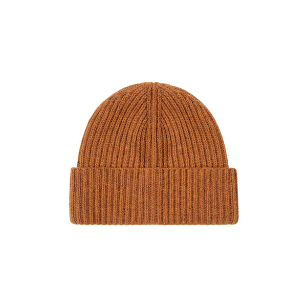 Billie Beanie - Yarn Beanie in Orange