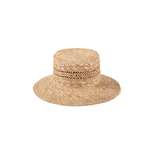 Inca Bucket Wide - Straw Bucket Hat in Natural