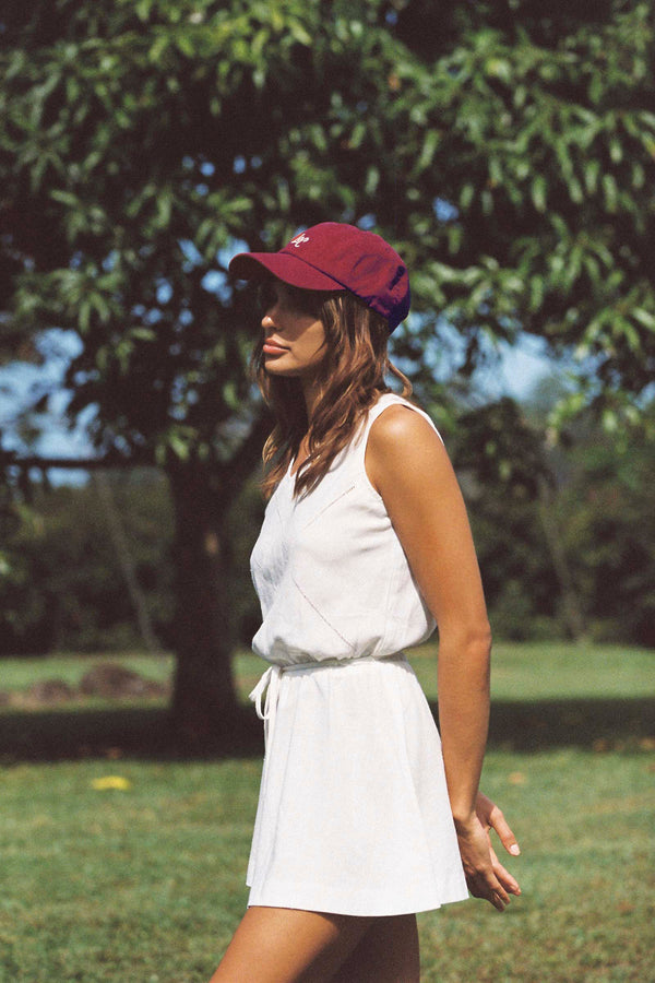 The LOC Cap - Cotton Cap in Red