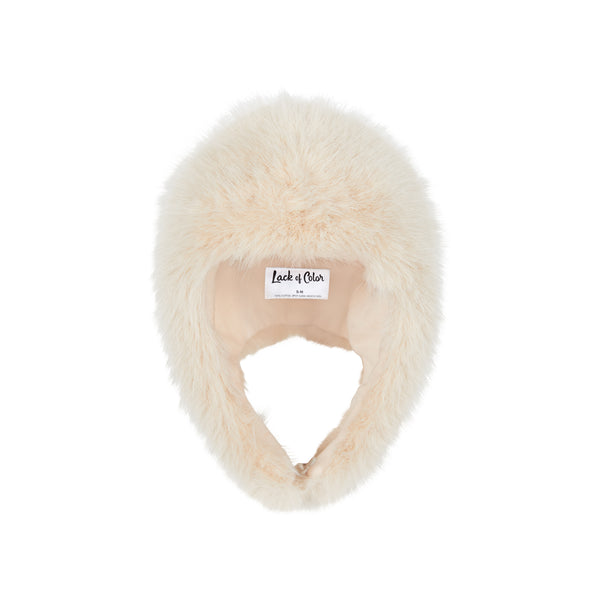 Snuggle Hood - Polyester Beanie in Natural