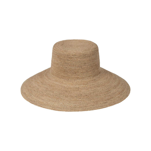 The Inca Bucket Ultrawide - Straw Bucket Hat in Natural