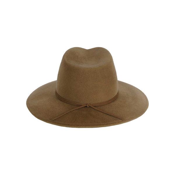 The Weekender - Wool Felt Fedora Hat in Brown