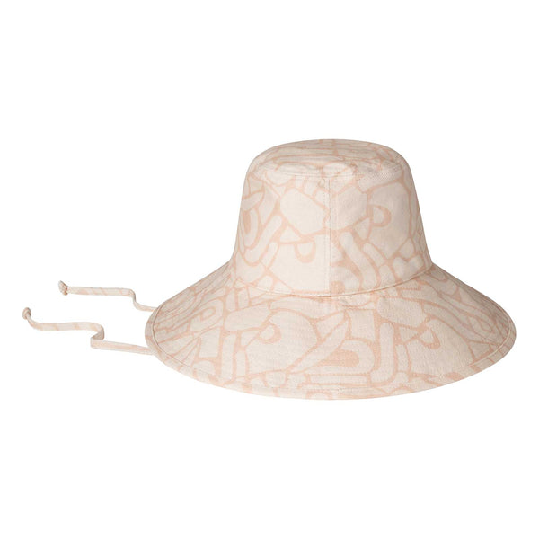 Holiday Bucket - Cotton Bucket Hat in Pink