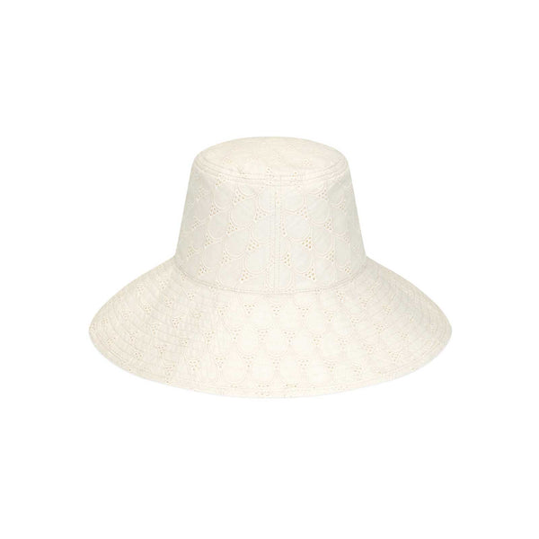 Holiday Bucket - Cotton Bucket Hat in Cream