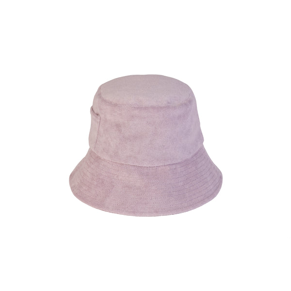 Wave Bucket - Cotton Bucket Hat in Pink