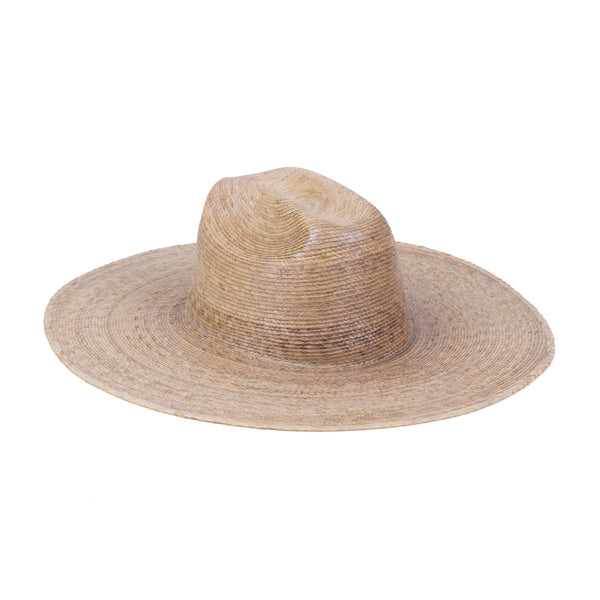 Mens Western Wide Palma - Straw Cowboy Hat in Natural