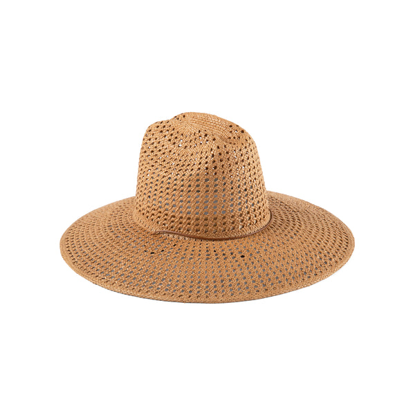 Womens The Vista - Straw Cowboy Hat in Brown
